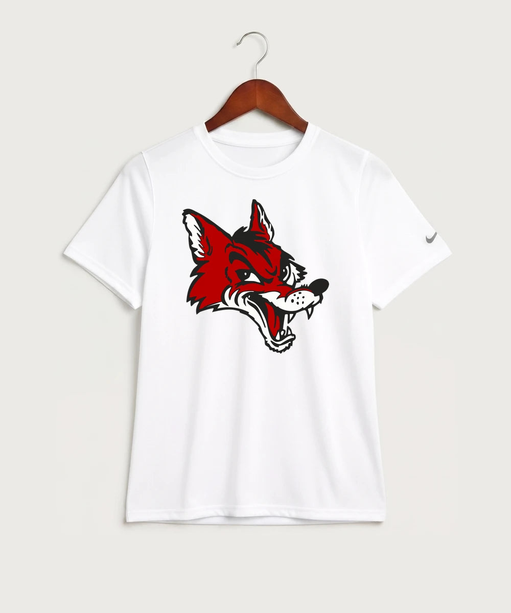 Ely Memorial High School Volleyball (Girls) - White Nike Youth Swoosh Sleeve rLegend Tee NKDX8787