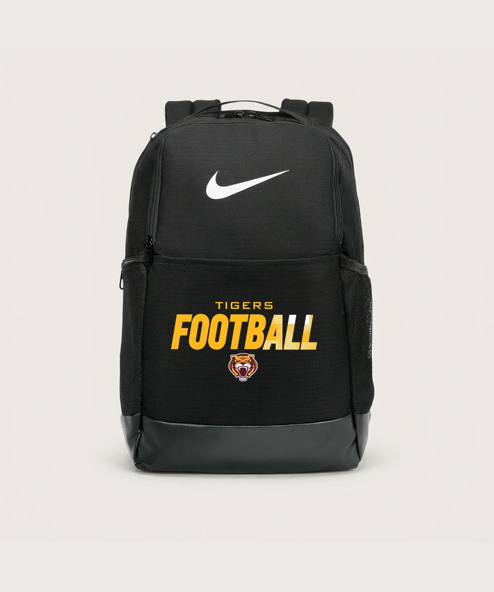 Stewartville High School Football (Boys) - Black Nike Brasilia Medium Backpack NKDH7709