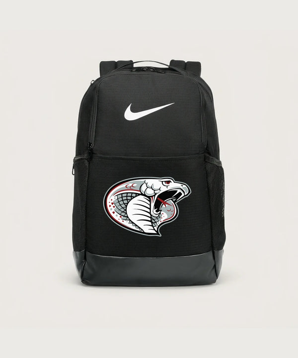 Triton High School Volleyball (Girls) - Black Nike Brasilia Medium Backpack NKDH7709