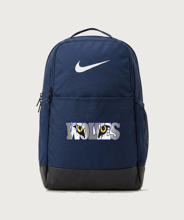 Walker Hackensack Akeley Volleyball (Girls) - Midnight Navy Nike Brasilia Medium Backpack NKDH7709