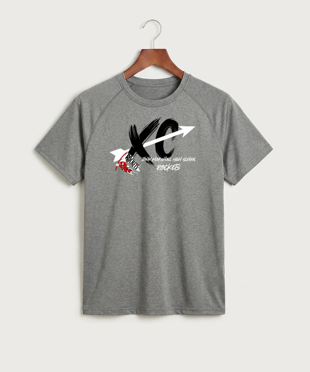 John Marshall High School Cross Country (Coed) - Gray Tee