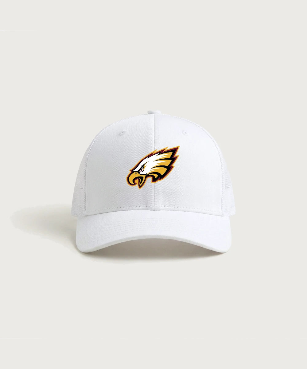 Dover-Eyota High School Volleyball (Girls) - White/ White Sport-Tek Club Trucker Cap STC46