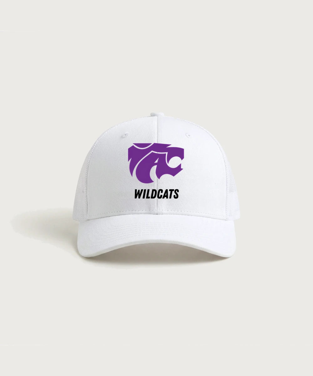 Axtell High School Basketball (Girls) Team Store - White/ White Sport-Tek Club Trucker Cap STC46