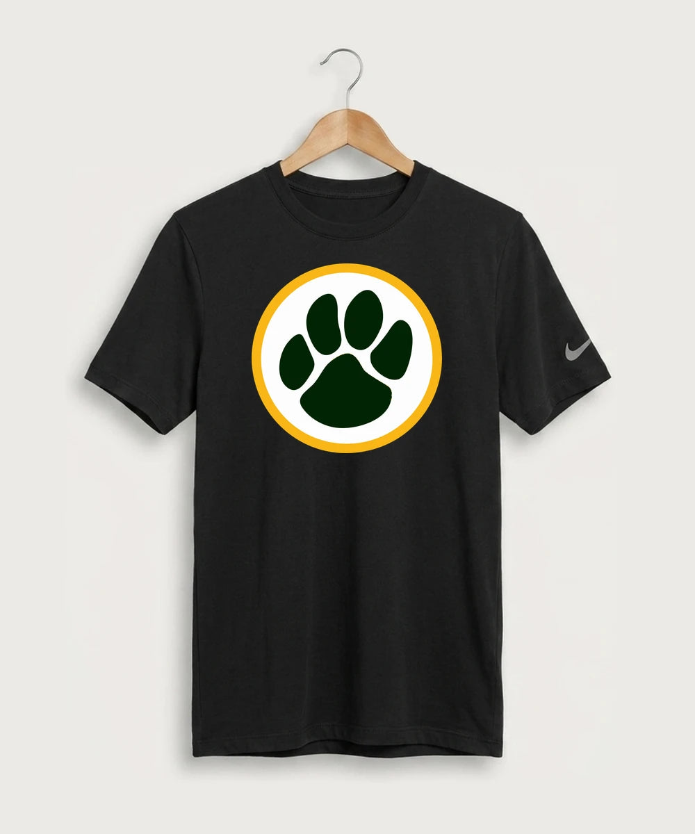 Ashwaubenon High School Football (Boys) (Sandbox) - Black Nike Swoosh Sleeve rLegend Tee NKDX8730