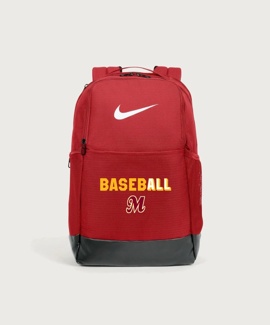 MAYBA Baseball Team Store - University Red Nike Brasilia Medium Backpack NKDH7709