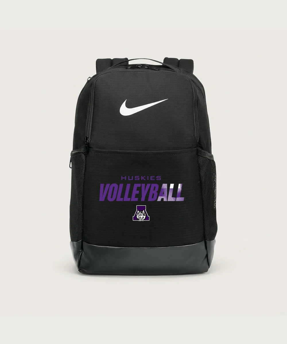 Albany High School Volleyball (Girls) - Black Nike Brasilia Medium Backpack NKDH7709