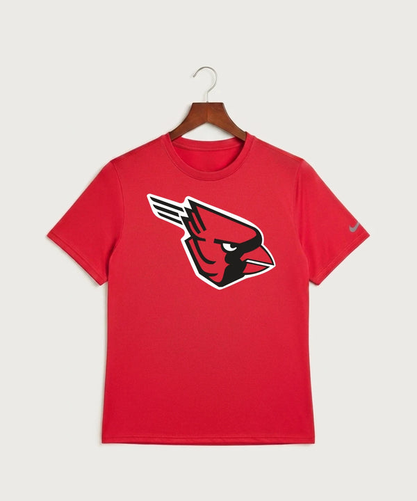 GF E2E Test 01 Wrestling - University Red Nike Swoosh Sleeve rLegend Tee NKDX8730