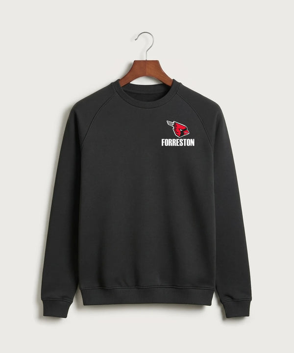 Forreston Basketball - Black Crewneck