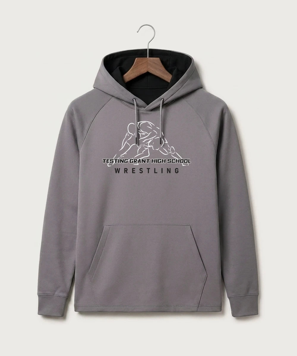 GF E2E Test 01 Wrestling - Gray Hoodie