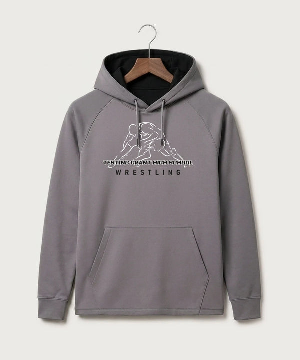 GF E2E Test 01 Wrestling - Gray Hoodie