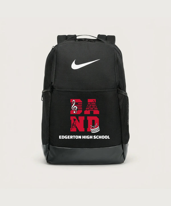 Edgerton High School Band Team Store - Black Nike Brasilia Medium Backpack NKDH7709