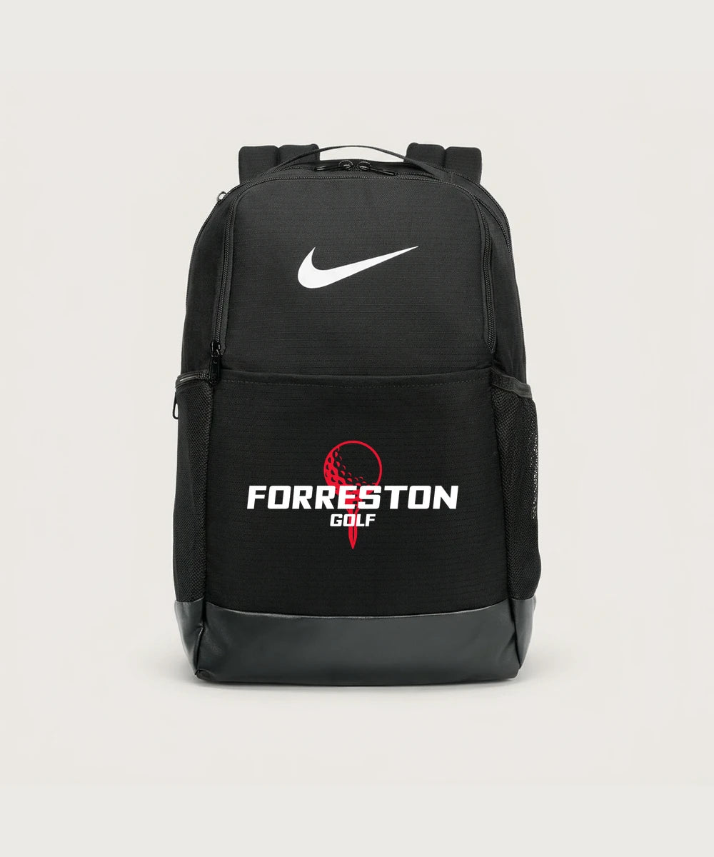 Forreston Golf - Black Nike Brasilia Medium Backpack NKDH7709