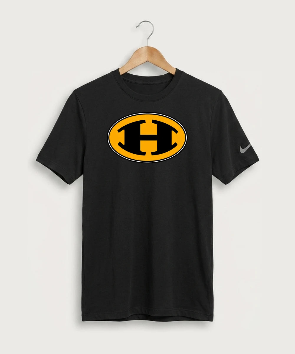 Hutchinson High School Football (Boys) - Black Nike Swoosh Sleeve rLegend Tee NKDX8730