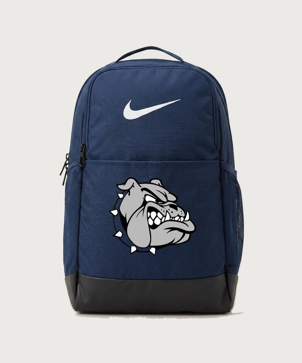 Sargent County High School Football (Boys) - Midnight Navy Nike Brasilia Medium Backpack NKDH7709