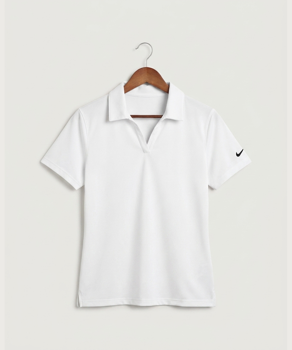 Wisconsin Hanger Test - White Polo - Left Chest
