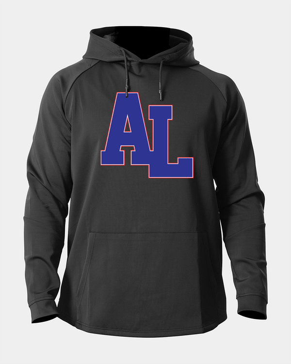 Knights Performance Hoodie — Navy with crest
