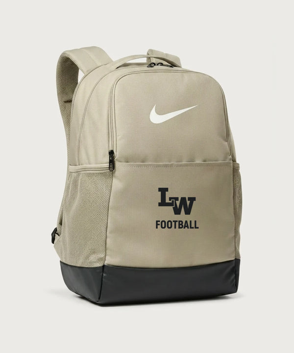 Le-Win Football - Desert Khaki Nike Brasilia Medium Backpack NKDH7709