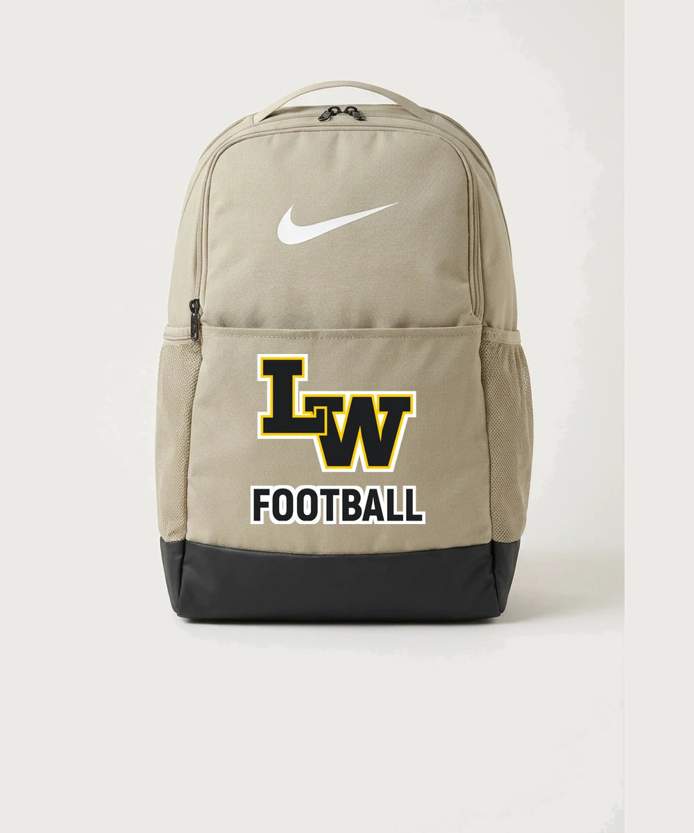 Le-Win Football - Desert Khaki Nike Brasilia Medium Backpack NKDH7709