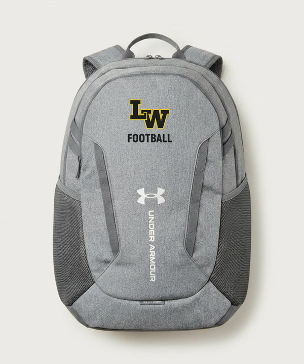 Le-Win Football - Grey Backpack - Full Front
