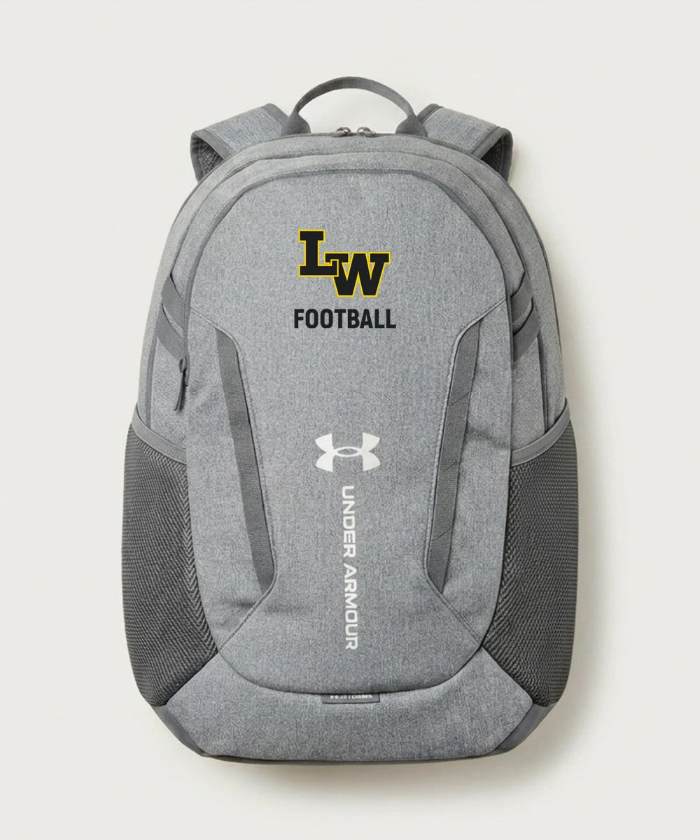 Le-Win Football - Grey Backpack - Full Front