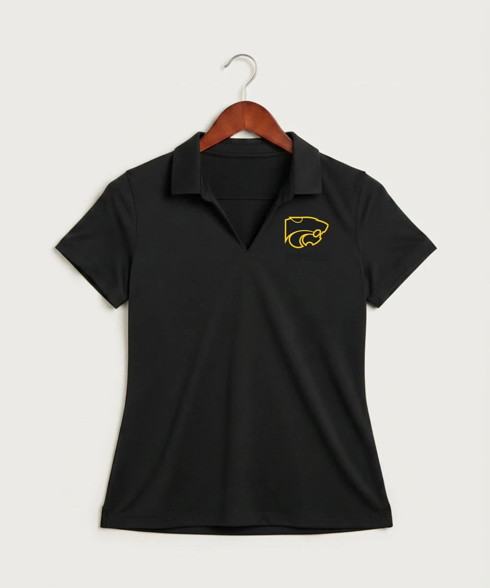 Le-Win Football - Black Polo - Left Chest