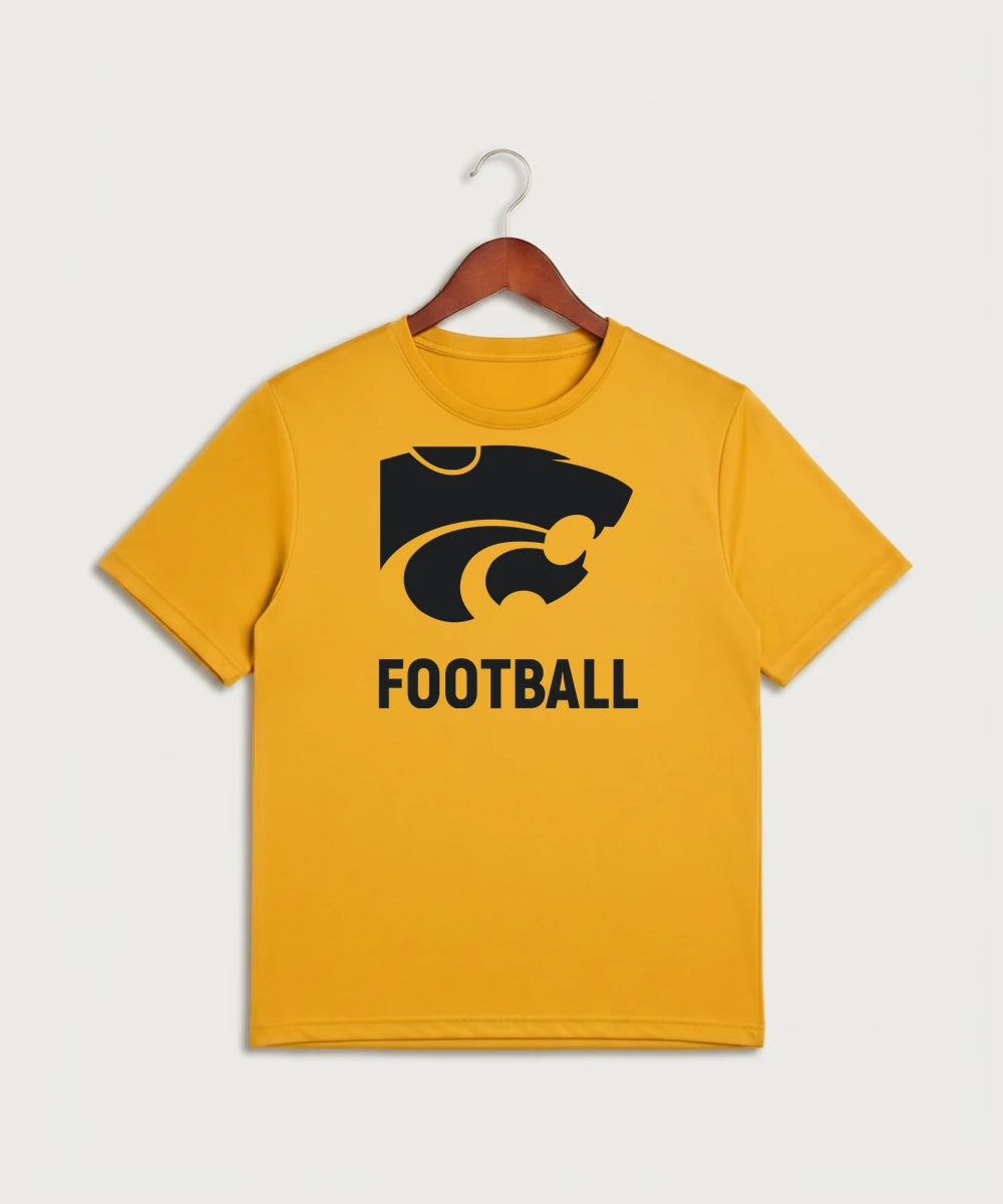 Le-Win Football - Gold Sport-Tek PosiCharge Competitor Tee. ST350