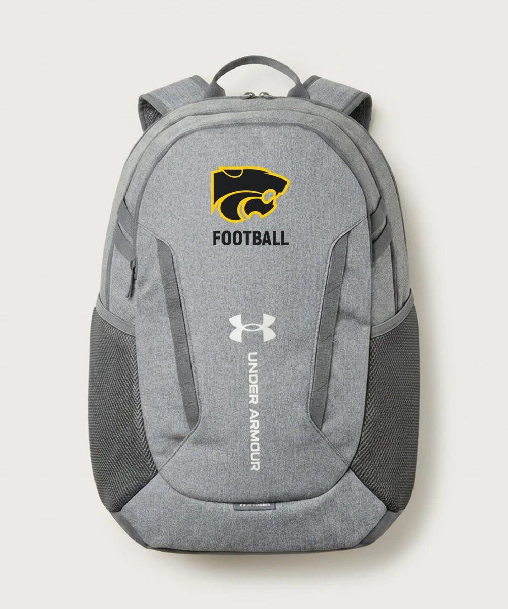 Le-Win Football - Grey Backpack - Full Front