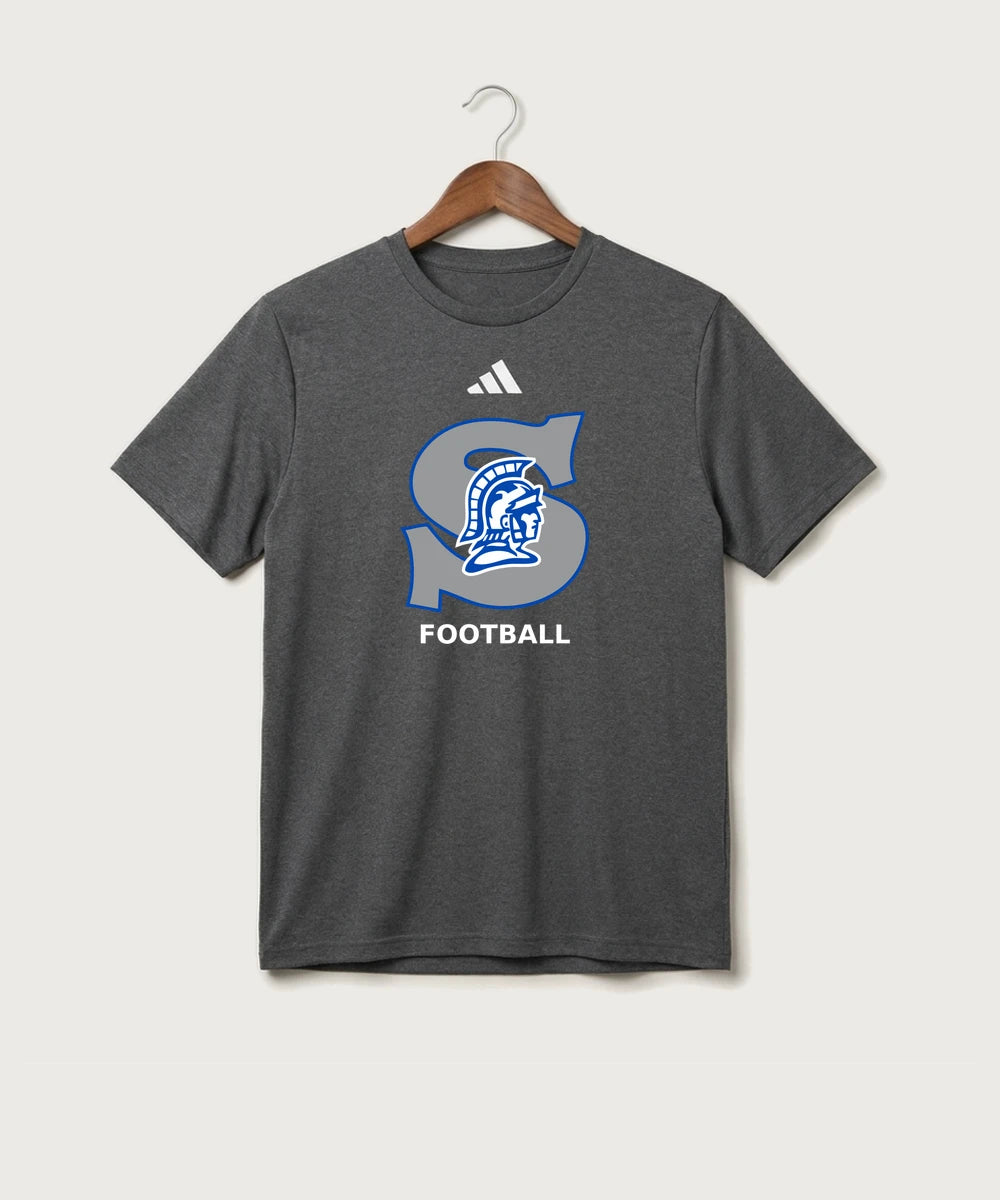 Southwest Football - Dark Grey Heather/ White Men's Pregame T-Shirt
