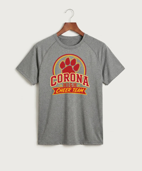 Corona Senior High School Cheer - Gray Tee
