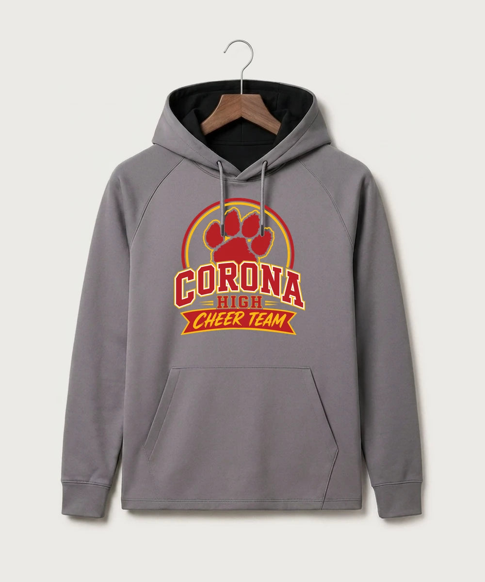 Corona Senior High School Cheer - Gray Hoodie