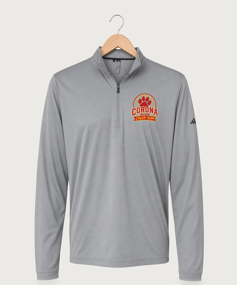 Corona Senior High School Cheer - Grey Three Men's Ultimate365 Lightweight Quarter-Zip Pullover
