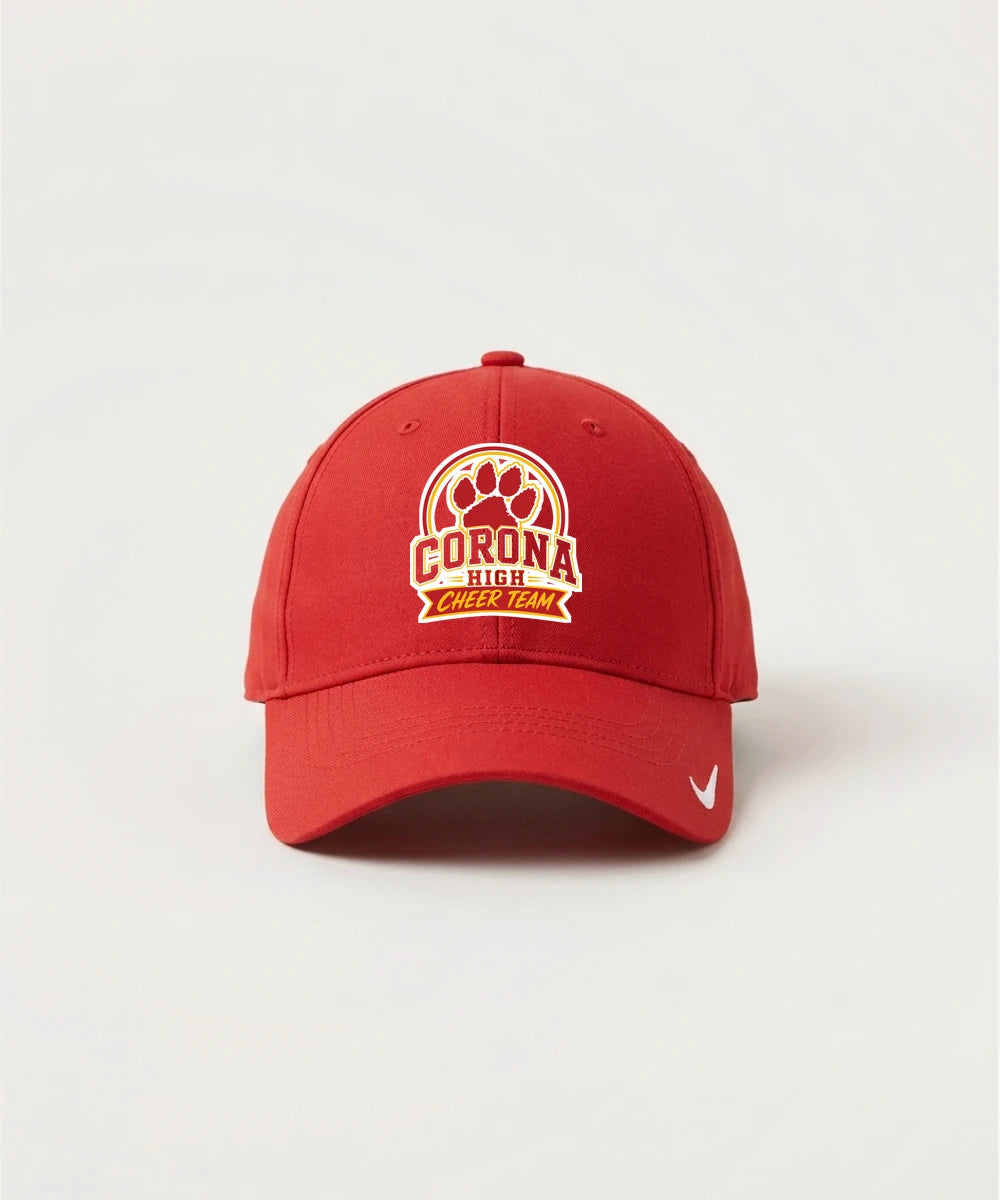 Corona Senior High School Cheer - University Red Nike Dri-FIT Legacy Cap NKFB6447