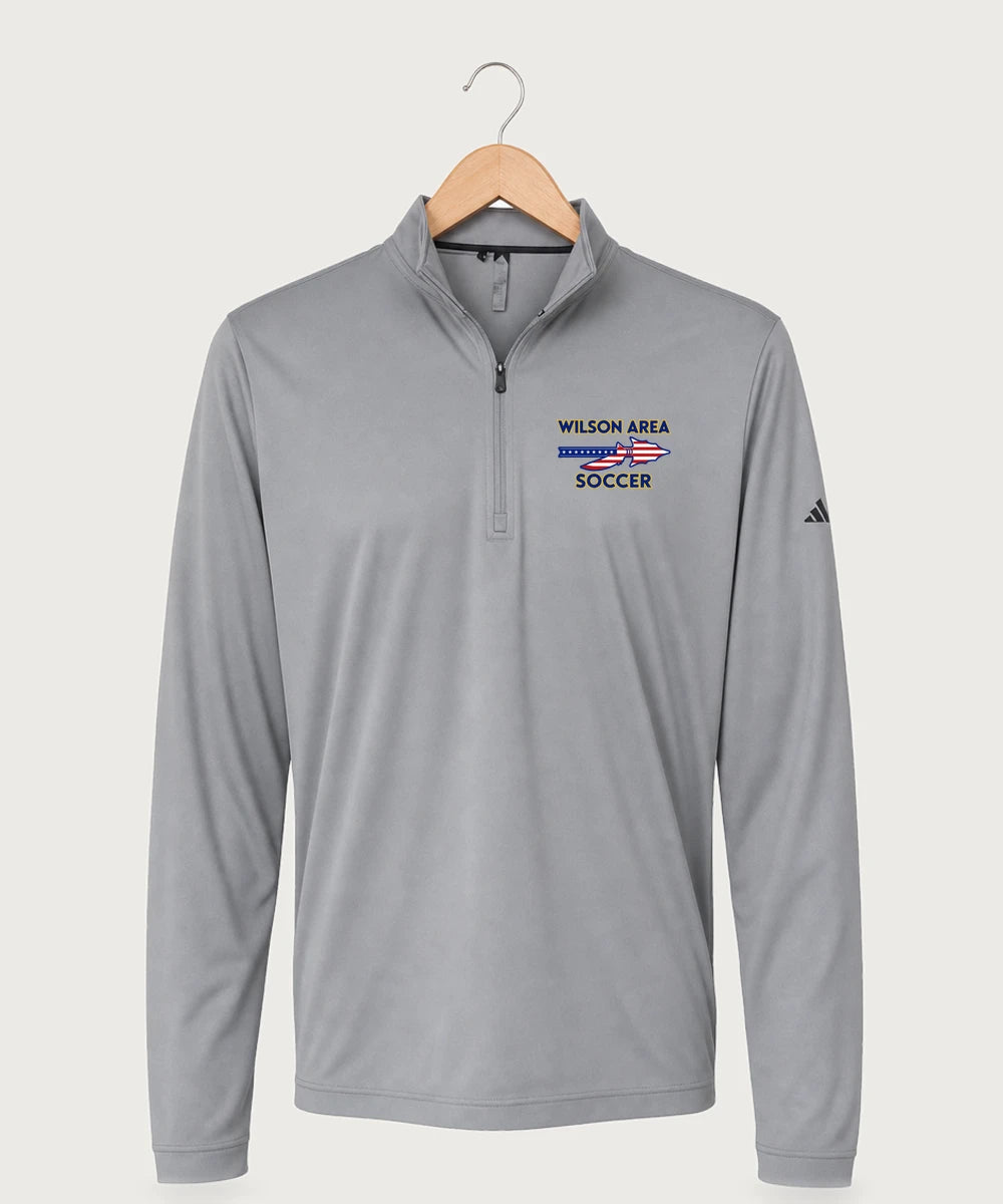 Wilson Area School Soccer Soccer - Grey Three Men's Ultimate365 Lightweight Quarter-Zip Pullover