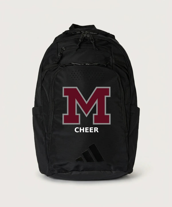 Moline Cheer general - Black/ Black Defender 5 Backpack