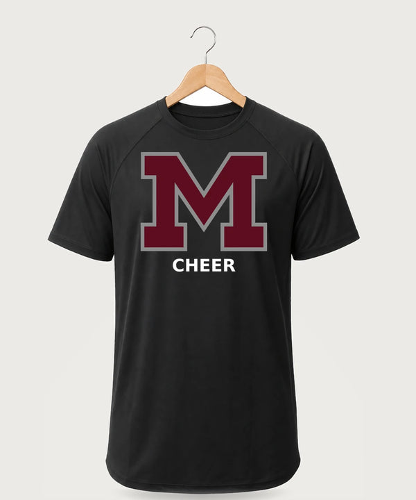 Moline Cheer general - Black Tee
