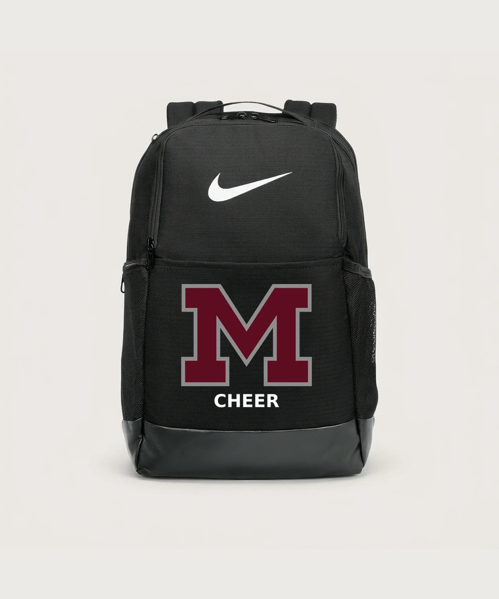Moline Cheer general - Black Nike Brasilia Medium Backpack NKDH7709