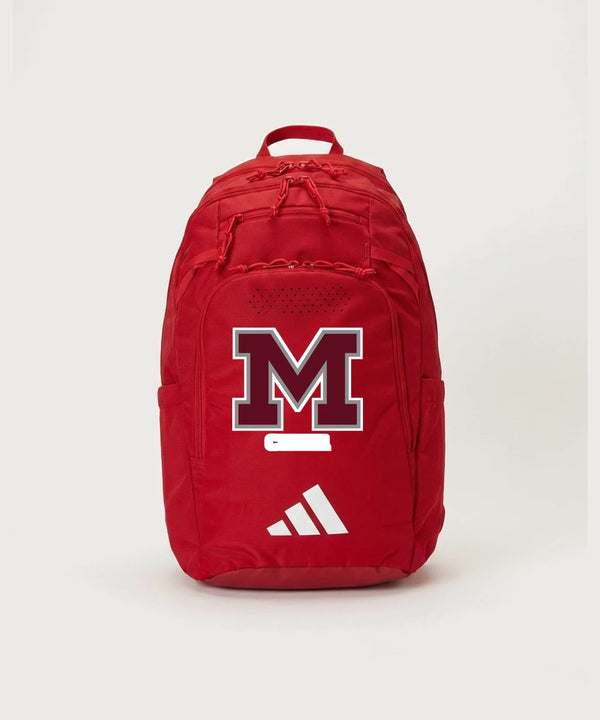 Moline Cheer general - Team Power Red/ White Defender 5 Backpack