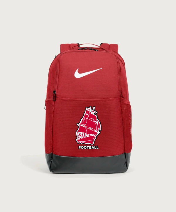 Amboy Football general - University Red Nike Brasilia Medium Backpack NKDH7709