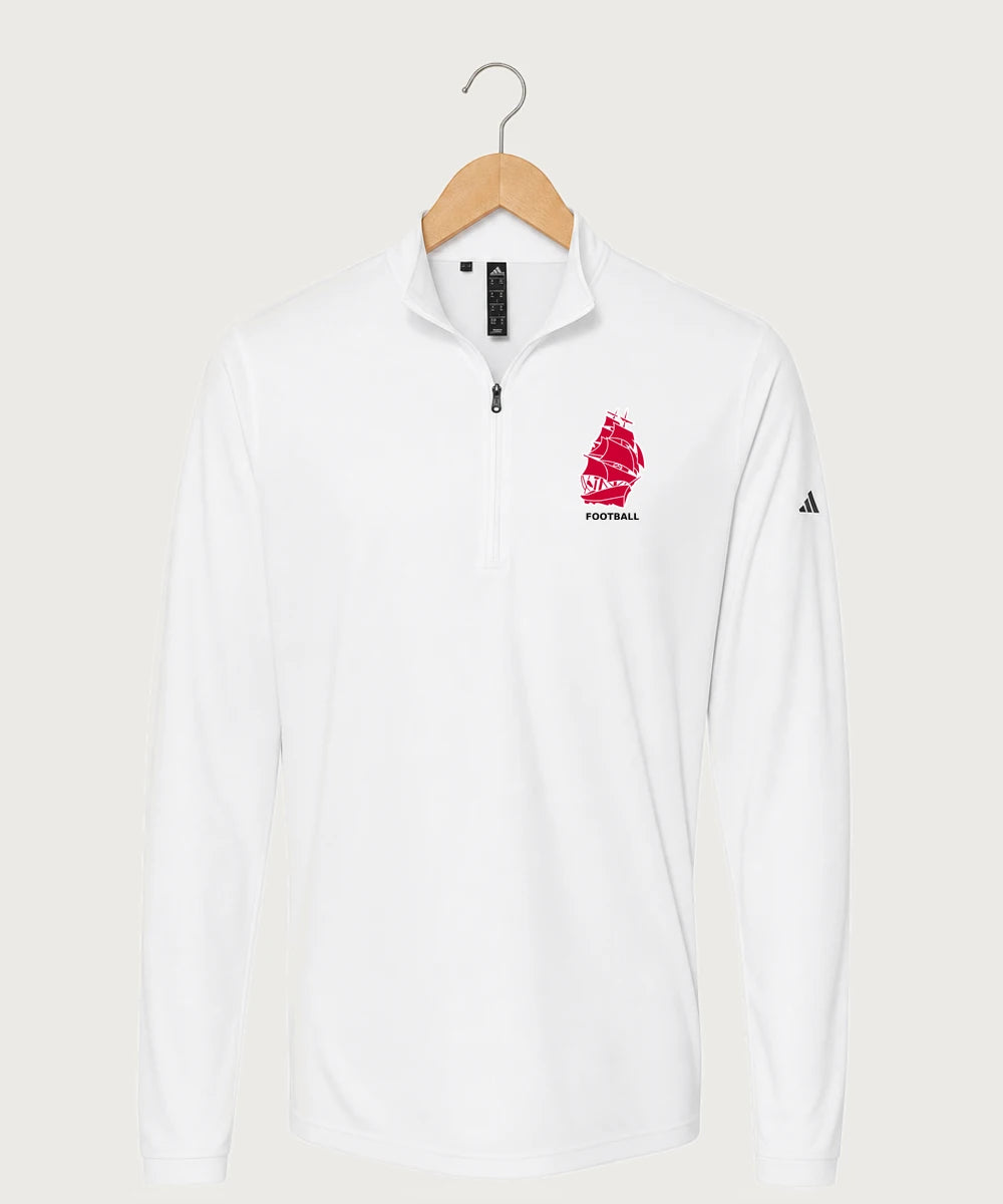Amboy Football general - White Men's Ultimate365 Lightweight Quarter-Zip Pullover