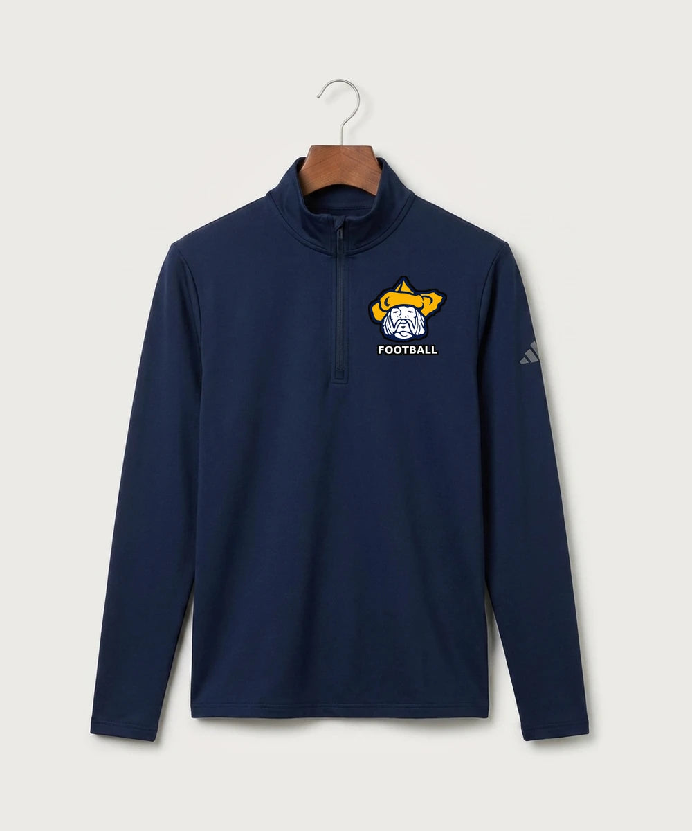 Polo HS Football general - Collegiate Navy Men's Ultimate365 Lightweight Quarter-Zip Pullover
