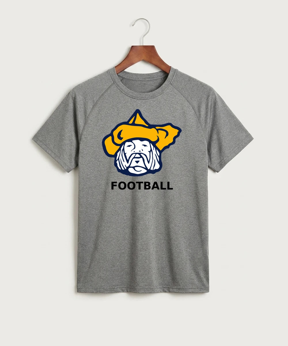 Polo HS Football general - Gray Tee