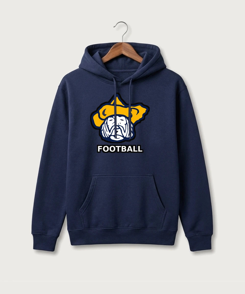 Polo HS Football general - Navy Hoodie Value