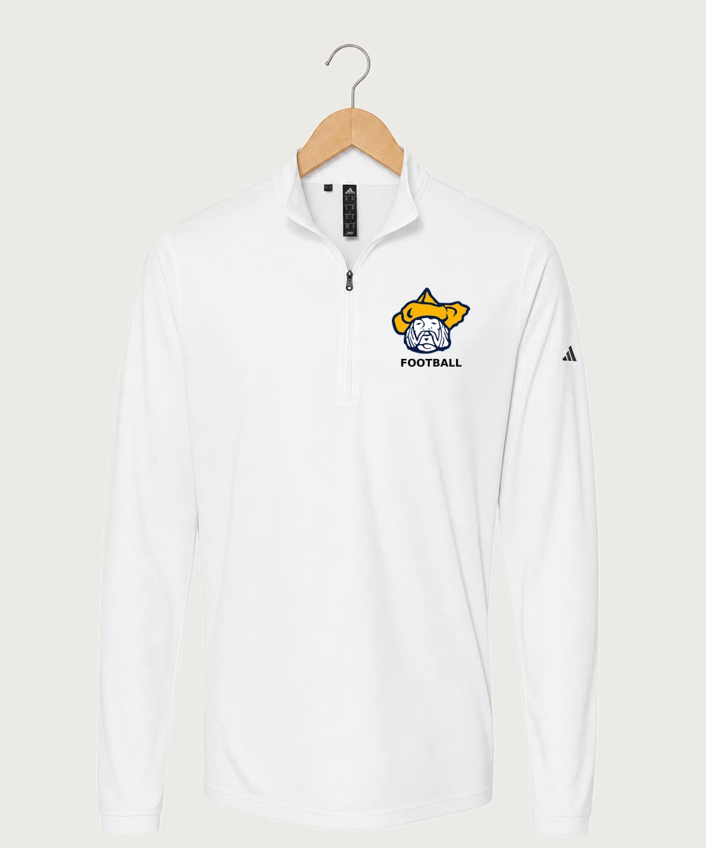 Polo HS Football general - White Men's Ultimate365 Lightweight Quarter-Zip Pullover