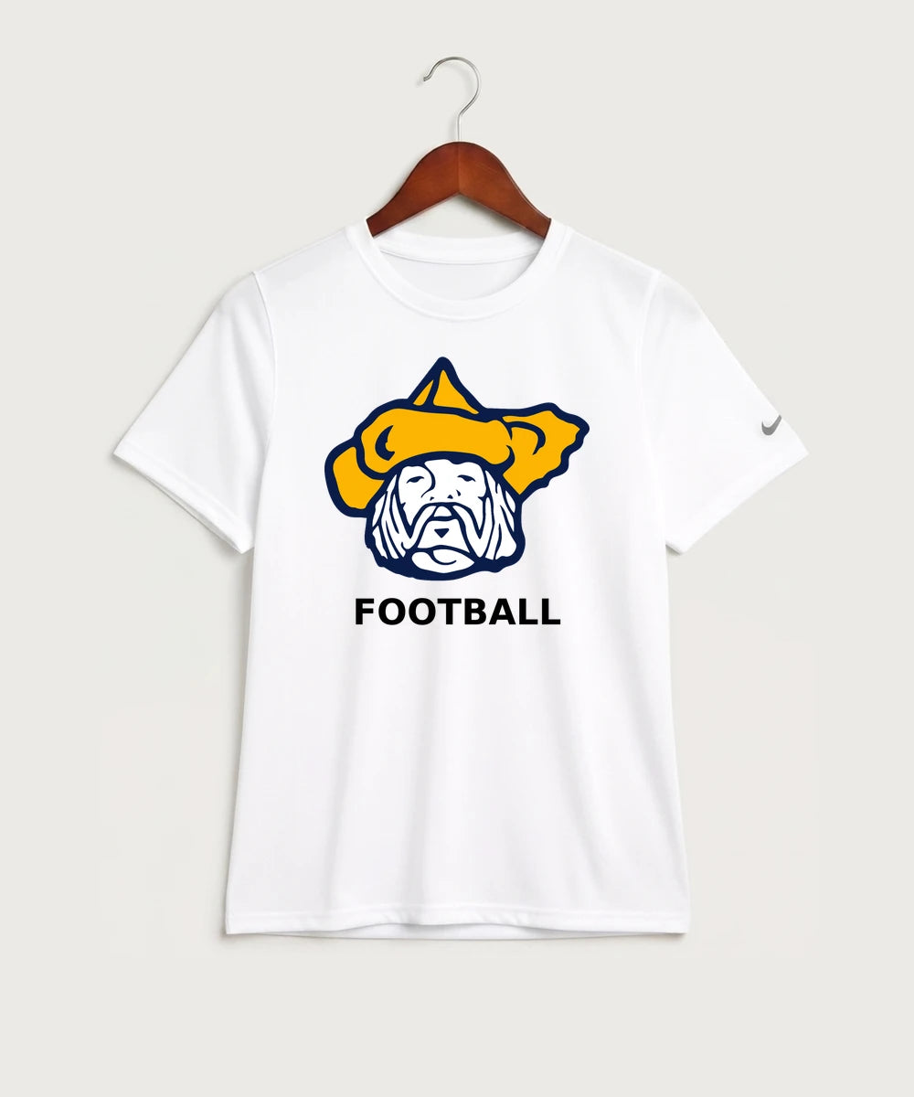 Polo HS Football general - White Nike Youth Swoosh Sleeve rLegend Tee NKDX8787