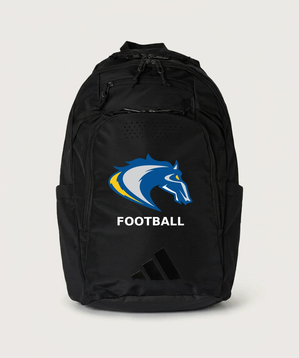 Riverside High School Football general - Black/ Black Defender 5 Backpack