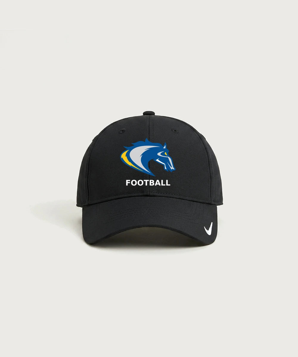 Riverside High School Football general - Black Nike Dri-FIT Legacy Cap NKFB6447