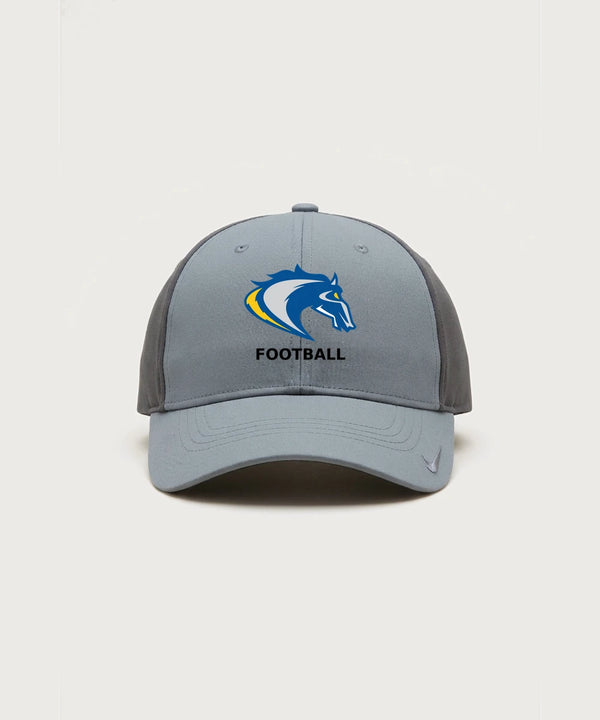 Riverside High School Football general - Cool Grey/ Dark Grey Nike Dri-FIT Legacy Cap NKFB6447