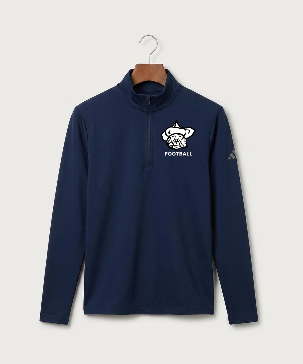 Polo HS Football general - Collegiate Navy Men's Ultimate365 Lightweight Quarter-Zip Pullover