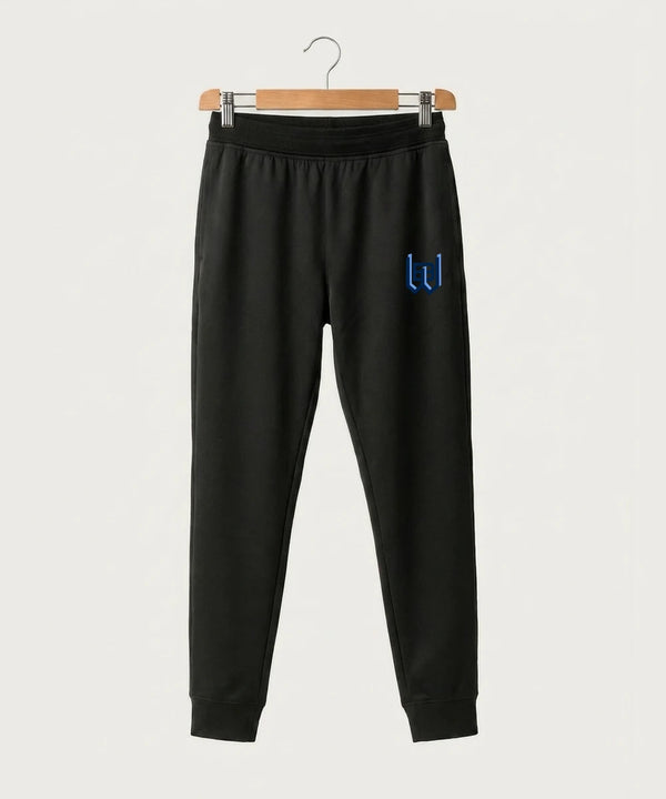 West Bend West High School Football - Black Jogger - Left Leg
