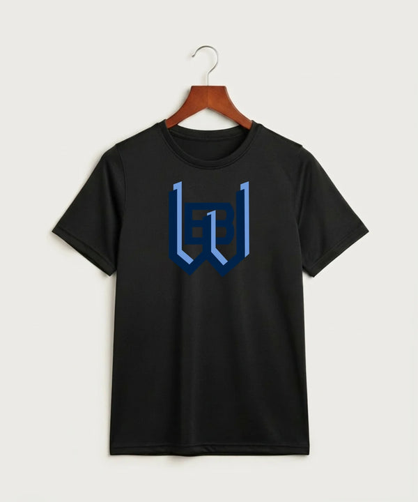 West Bend West High School Football - Black Nike Youth Swoosh Sleeve rLegend Tee NKDX8787